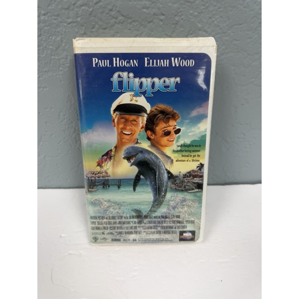 Flipper (VHS, 1996)-Clamshell